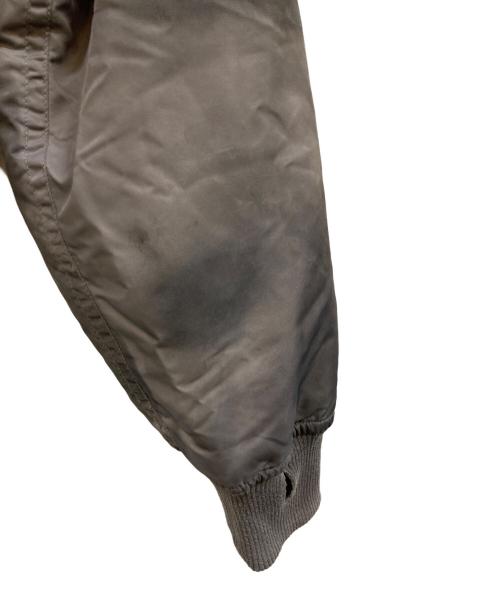 ANDER HUNK（アンダーハンク）ANDER HUNK (アンダーハンク) Faded N2B Flight Jacket グレー サイズ:Ｌの古着・服飾アイテム