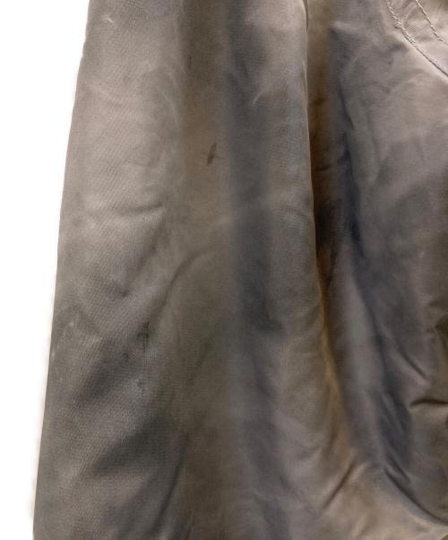 ANDER HUNK（アンダーハンク）ANDER HUNK (アンダーハンク) Faded N2B Flight Jacket グレー サイズ:Ｌの古着・服飾アイテム