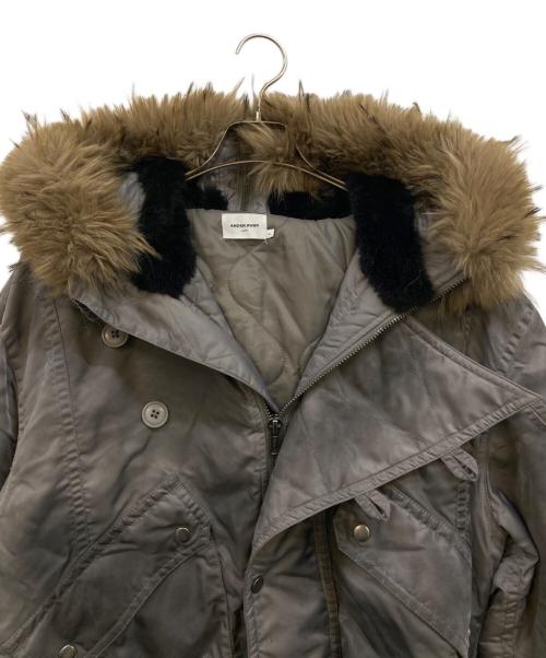 ANDER HUNK（アンダーハンク）ANDER HUNK (アンダーハンク) Faded N2B Flight Jacket グレー サイズ:Ｌの古着・服飾アイテム