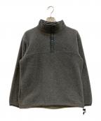 L.L.Beanエルエルビーン）の古着「90's ハーフボタンフリースジャケット」｜グレー