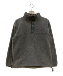 L.L.Bean（エルエルビーン）の古着「90's ハーフボタンフリースジャケット」｜グレー