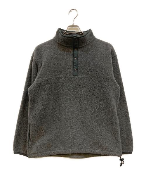 L.L.Bean（エルエルビーン）L.L.Bean (エルエルビーン) 90's ハーフボタンフリースジャケット グレー サイズ:下記参照の古着・服飾アイテム