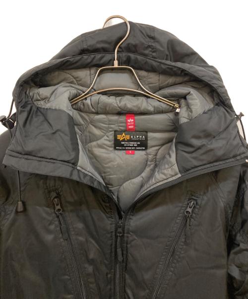 ALPHA（アルファ）ALPHA (アルファ) DEEP FREEZE PADDING JACKET ブラック サイズ:Sの古着・服飾アイテム
