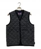 LAVENHAMラベンハム）の古着「キルティングベスト」｜グレー