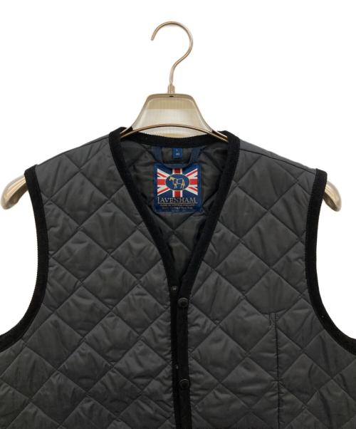 LAVENHAM（ラベンハム）LAVENHAM (ラベンハム) キルティングベスト グレー サイズ:Ｌの古着・服飾アイテム