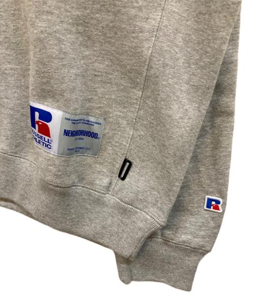 RUSSELL ATHLETIC（ラッセルアスレチック）RUSSELL ATHLETIC (ラッセルアスレチック) NEIGHBORHOOD (ネイバーフッド) コラボプリントスウェット グレー サイズ:Ｌの古着・服飾アイテム