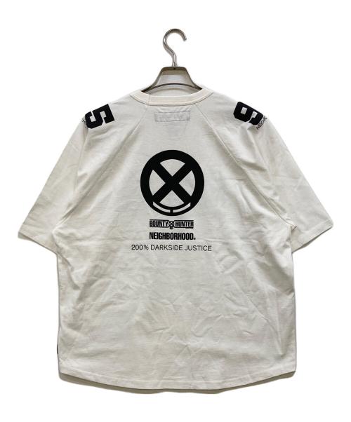 RUSSELL ATHLETIC（ラッセルアスレチック）RUSSELL ATHLETIC (ラッセルアスレチック) NEIGHBORHOOD (ネイバーフッド) BOUNTY HUNTER (バウンティハンター) プリントTシャツ ホワイト サイズ:Lの古着・服飾アイテム