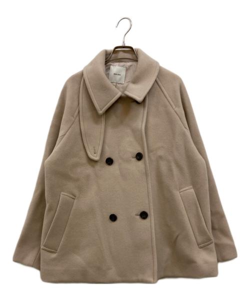 Spick and Span（スピック＆スパン）Spick and Span (スピック＆スパン) S160スタンドカラーショートコート ベージュ サイズ:36の古着・服飾アイテム