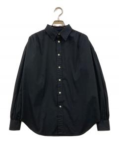 中古・古着通販】CELINE (セリーヌ) ボウタイS/Sドットシャツ ブルー