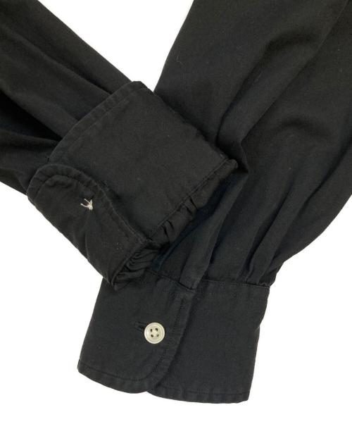 POLO RALPH LAUREN（ポロ・ラルフローレン）POLO RALPH LAUREN (ポロ・ラルフローレン) ギャザーシャツ ブラック サイズ:4の古着・服飾アイテム