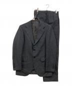 BEAMS Fビームスエフ）の古着「HANDMADE WILLIAM HALSTEAD ウール ソリッド スーツ」｜グレー