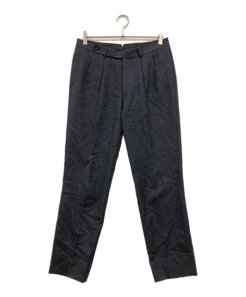 BEAMS F（ビームスエフ）BEAMS F (ビームスエフ) HANDMADE WILLIAM HALSTEAD ウール ソリッド スーツ グレー サイズ:46の古着・服飾アイテム