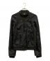 SANTACROCE（サンタクローチェ）の古着「ラムレザージャケット」｜ブラック