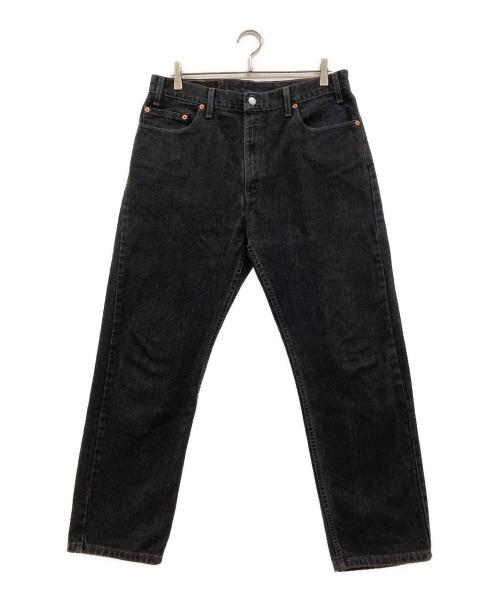 LEVI'S（リーバイス）LEVI'S (リーバイス) 505ブラックデニムパンツ ブラック サイズ:36の古着・服飾アイテム