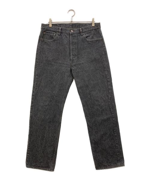 LEVI'S（リーバイス）LEVI'S (リーバイス) 80s 501先染めブラックデニムパンツ グレー サイズ:W36/L30の古着・服飾アイテム