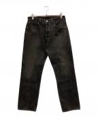 LEVI'Sリーバイス）の古着「後染め 501 ブラックデニムパンツ」｜ブラック