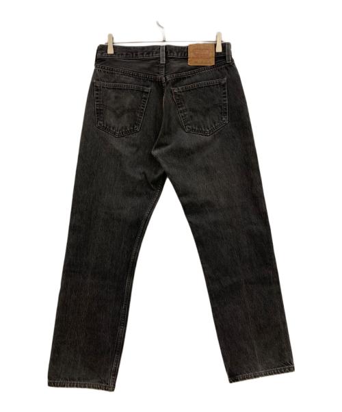 LEVI'S（リーバイス）LEVI'S (リーバイス) 後染め 501 ブラックデニムパンツ ブラック サイズ:Ｗ33(83.5㎝)の古着・服飾アイテム