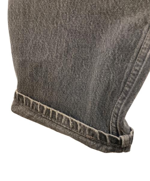 LEVI'S（リーバイス）LEVI'S (リーバイス) 後染め 501 ブラックデニムパンツ ブラック サイズ:Ｗ33(83.5㎝)の古着・服飾アイテム