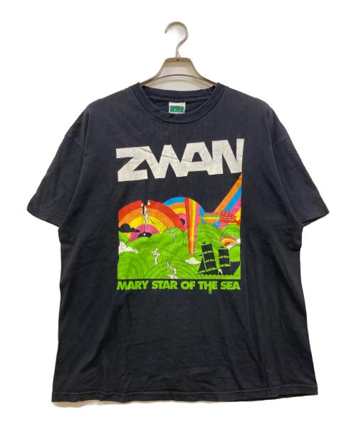 CINDER BLOCK（シンダーブロック）CINDER BLOCK (シンダーブロック) 90's ツアー レインボープリントTシャツ ブラック サイズ:XLの古着・服飾アイテム