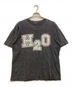 VINTAGEヴィンテージ）の古着「H2O バンドTシャツ」｜ブラック