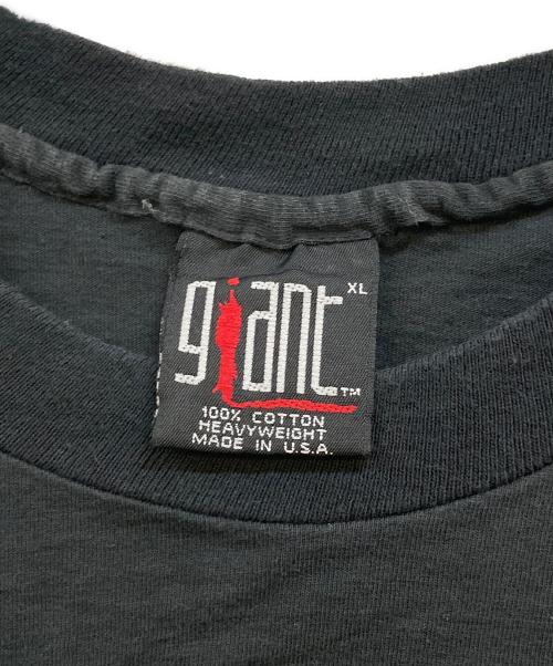 giant（ジャイアント）giant (ジャイアント) 90's lollapalooza プリントTシャツ ブラック サイズ:XLの古着・服飾アイテム