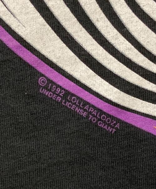 giant（ジャイアント）giant (ジャイアント) 90's lollapalooza プリントTシャツ ブラック サイズ:XLの古着・服飾アイテム