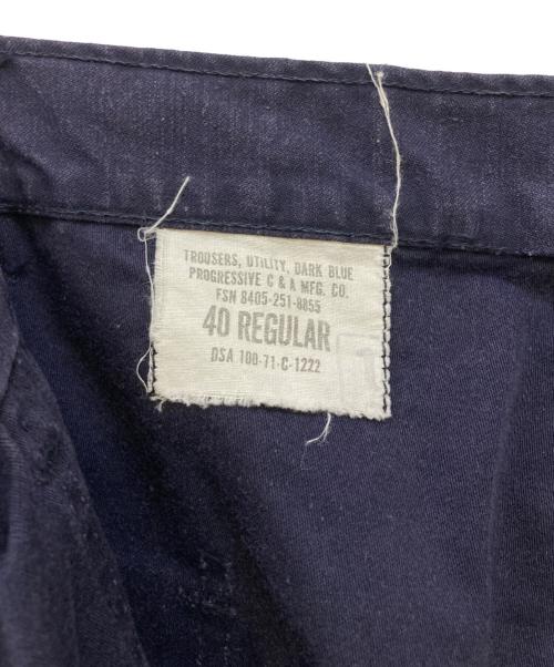 U'S NAVY（ユーエスネイビー）U'S NAVY (ユーエスネイビー) ユーティリティパンツ パープル サイズ:40Rの古着・服飾アイテム