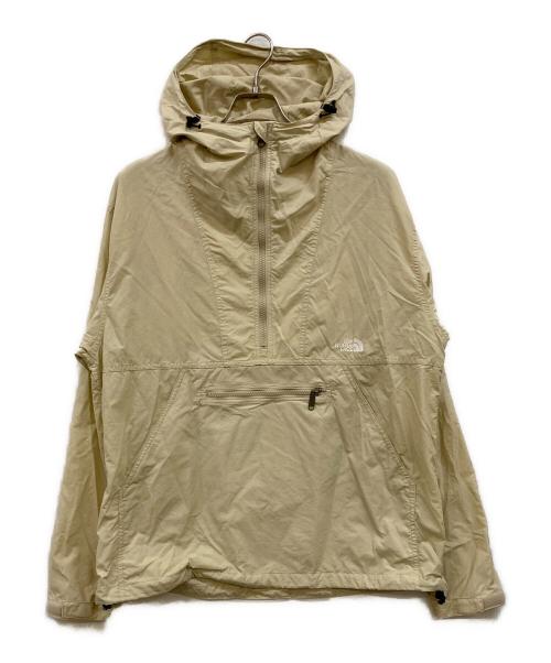 THE NORTH FACE（ザ ノース フェイス）THE NORTH FACE (ザ ノース フェイス) コンパクトアノラック ベージュ サイズ:XLの古着・服飾アイテム