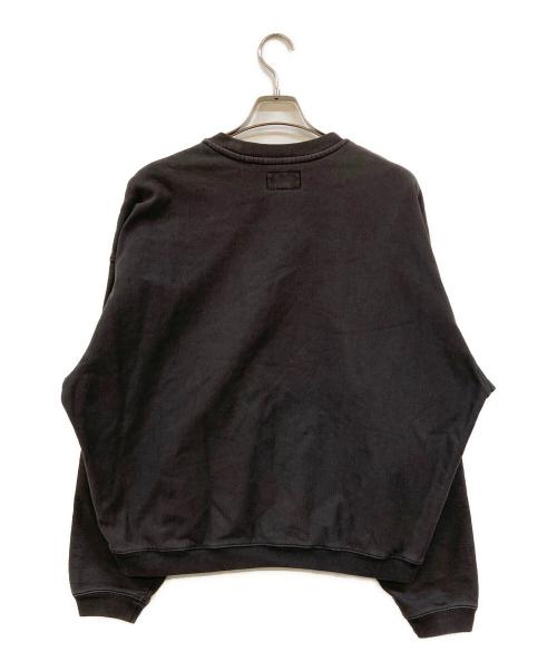 stussy（ステューシー）stussy (ステューシー) Varsity Oversized Crew Neck Sweat グレー サイズ:Ｌの古着・服飾アイテム