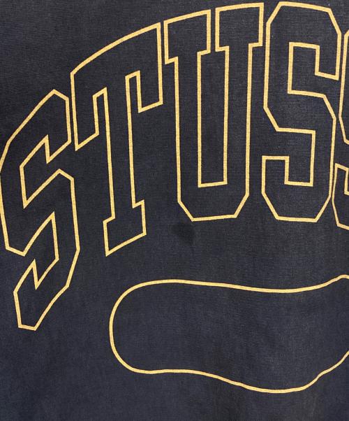 stussy（ステューシー）stussy (ステューシー) Varsity Oversized Crew Neck Sweat グレー サイズ:Ｌの古着・服飾アイテム