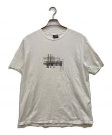 stussy（ステューシー）の古着「フロントロゴＴシャツ」｜ホワイト