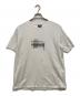 stussy（ステューシー）の古着「フロントロゴＴシャツ」｜ホワイト
