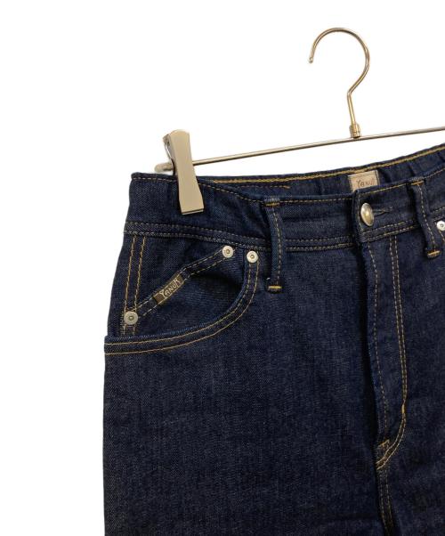 YANUK（ヤヌーク）YANUK (ヤヌーク) ワイドデニムパンツ インディゴ サイズ:Sの古着・服飾アイテム