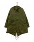 HOUSTON（ヒューストン）の古着「ライナー付ミリタリージャケット」｜グリーン