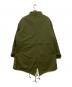 HOUSTON (ヒューストン) ライナー付ミリタリージャケット グリーン サイズ:L：13000円