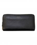 SMYTHSONスマイソン）の古着「レザーロングウォレット」｜ブラック