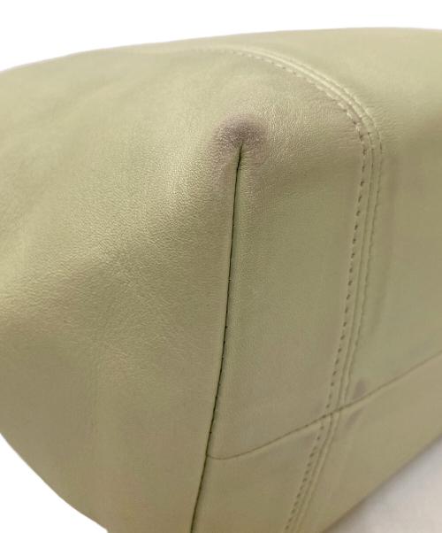 OLD COACH（オールドコーチ）OLD COACH (オールドコーチ) レザートートバッグ グリーンの古着・服飾アイテム