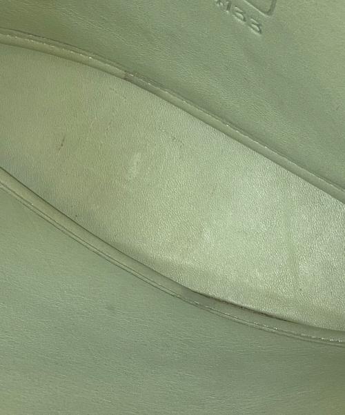 OLD COACH（オールドコーチ）OLD COACH (オールドコーチ) レザートートバッグ グリーンの古着・服飾アイテム