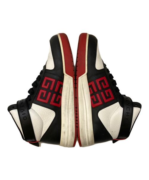 GIVENCHY（ジバンシィ）GIVENCHY (ジバンシィ) G4 HIGH-TOP SNEAKER ブラック×ホワイト サイズ:42の古着・服飾アイテム