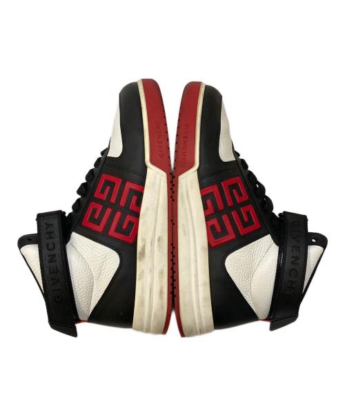 GIVENCHY（ジバンシィ）GIVENCHY (ジバンシィ) G4 HIGH-TOP SNEAKER ブラック×ホワイト サイズ:42の古着・服飾アイテム