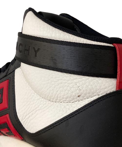 GIVENCHY（ジバンシィ）GIVENCHY (ジバンシィ) G4 HIGH-TOP SNEAKER ブラック×ホワイト サイズ:42の古着・服飾アイテム