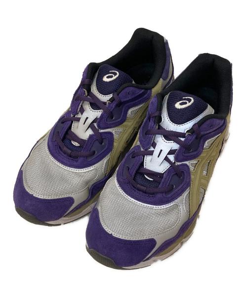 asics（アシックス）asics (アシックス) AWAKE NY (アウェイク ニューヨーク) GEL NYC パープル×グレー サイズ:28.5㎝の古着・服飾アイテム