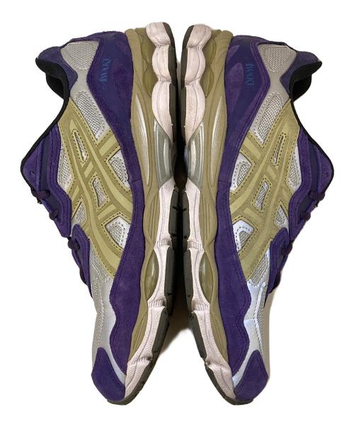 asics（アシックス）asics (アシックス) AWAKE NY (アウェイク ニューヨーク) GEL NYC パープル×グレー サイズ:28.5㎝の古着・服飾アイテム