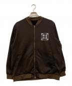 YOIDOREヨイドレ）の古着「リバーシブルベロアスカジャン」｜ブラウン