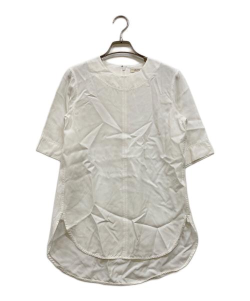 CELINE（セリーヌ）CELINE (セリーヌ) チュニックブラウス ホワイト サイズ:36の古着・服飾アイテム