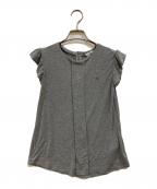 GUCCIグッチ）の古着「GGチャーム チビカットソー」｜グレー