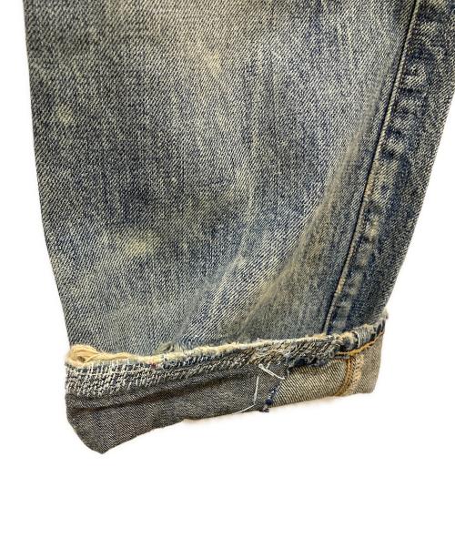 Ron Herman（ロンハーマン）Ron Herman (ロンハーマン) 刺子 ダメージ加工デニムパンツ インディゴ サイズ:W31×L32の古着・服飾アイテム