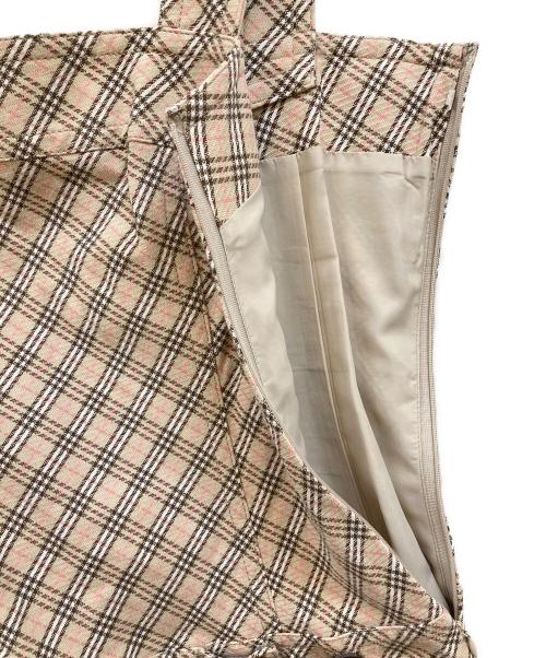 BURBERRY BLUE LABEL（バーバリー ブルー レーベル）BURBERRY BLUE LABEL (バーバリー ブルー レーベル) ノバチェック ミニワンピース ベージュ サイズ:36の古着・服飾アイテム
