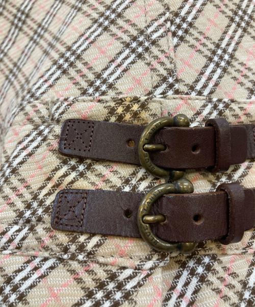 BURBERRY BLUE LABEL（バーバリー ブルー レーベル）BURBERRY BLUE LABEL (バーバリー ブルー レーベル) ノバチェック ミニワンピース ベージュ サイズ:36の古着・服飾アイテム