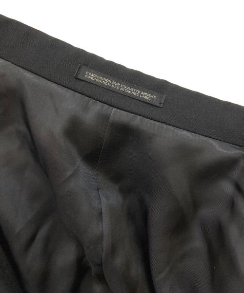 Yohji Yamamoto pour homme（ヨウジヤマモト プールオム）Yohji Yamamoto pour homme (ヨウジヤマモト プールオム) 左二重ラペル3BJK ジャケット ブラック サイズ:3の古着・服飾アイテム